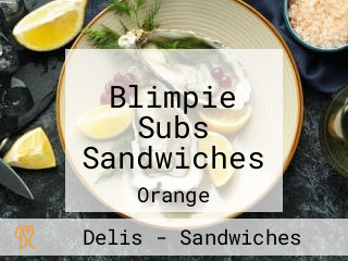 Blimpie Subs Sandwiches