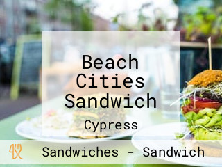 Beach Cities Sandwich