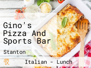 Gino's Pizza And Sports Bar