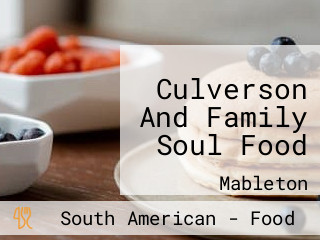 Culverson And Family Soul Food