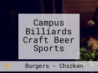 Campus Billiards Craft Beer Sports