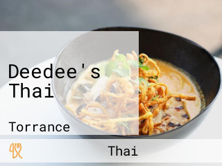 Deedee's Thai