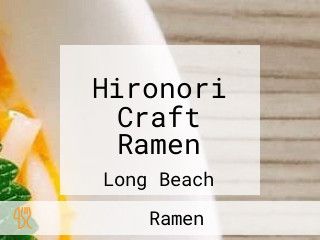 Hironori Craft Ramen