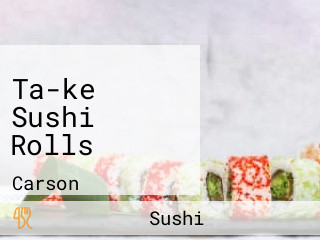 Ta-ke Sushi Rolls