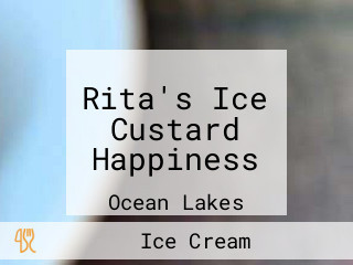 Rita's Ice Custard Happiness