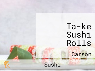 Ta-ke Sushi Rolls