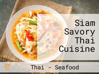 Siam Savory Thai Cuisine