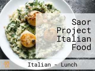 Saor Project Italian Food