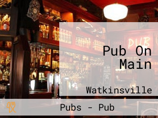 Pub On Main