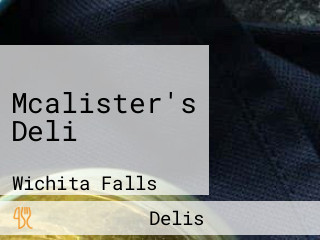 Mcalister's Deli