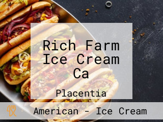 Rich Farm Ice Cream Ca