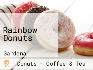 Rainbow Donuts