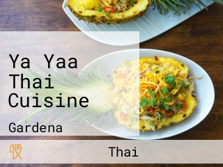 Ya Yaa Thai Cuisine