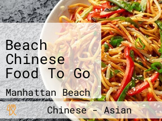 Beach Chinese Food To Go