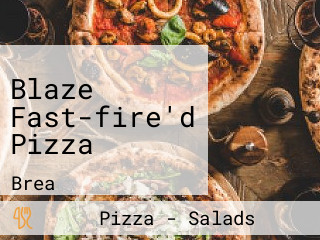 Blaze Fast-fire'd Pizza