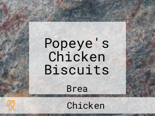 Popeye's Chicken Biscuits