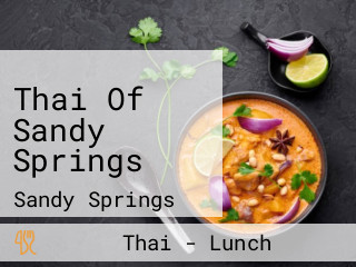 Thai Of Sandy Springs