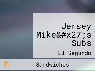 Jersey Mike&#x27;s Subs