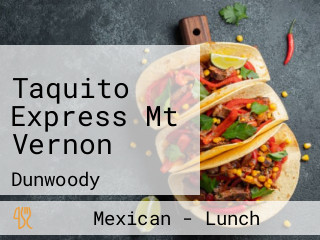 Taquito Express Mt Vernon