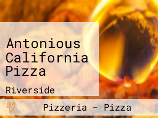 Antonious California Pizza