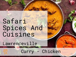 Safari Spices And Cuisines