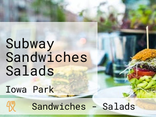 Subway Sandwiches Salads