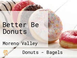 Better Be Donuts