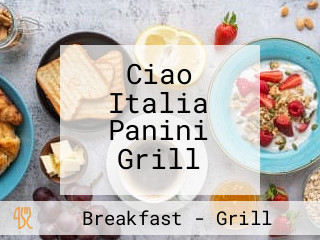 Ciao Italia Panini Grill