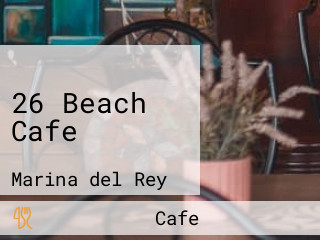 26 Beach Cafe