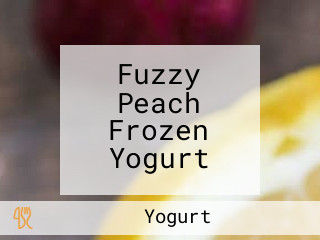 Fuzzy Peach Frozen Yogurt