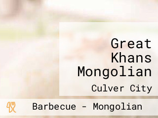 Great Khans Mongolian