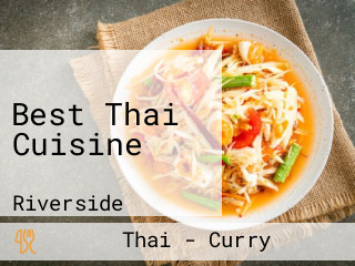 Best Thai Cuisine