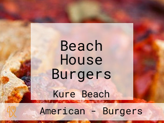 Beach House Burgers