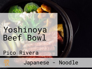 Yoshinoya Beef Bowl