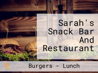 Sarah's Snack Bar And Restaurant