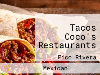 Tacos Coco's Restaurants