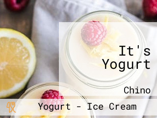 It's Yogurt