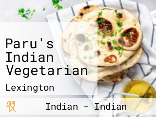 Paru's Indian Vegetarian