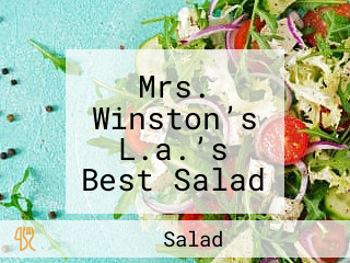 Mrs. Winston’s L.a.’s Best Salad Juice (ocean Park)