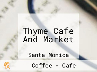 Thyme Cafe And Market