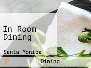 In Room Dining