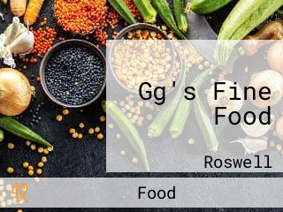 Gg's Fine Food