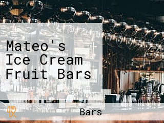 Mateo's Ice Cream Fruit Bars