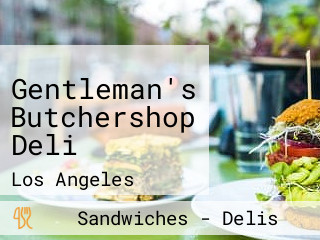 Gentleman's Butchershop Deli