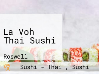 La Voh Thai Sushi