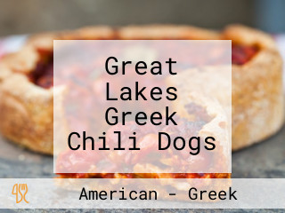 Great Lakes Greek Chili Dogs