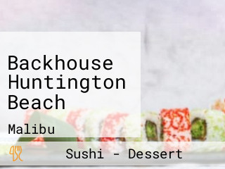 Backhouse Huntington Beach