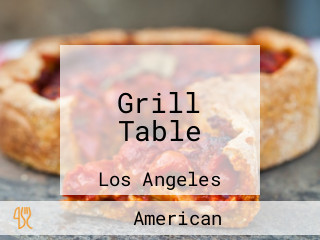 Grill Table