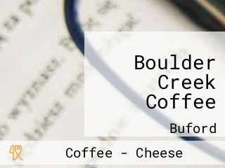 Boulder Creek Coffee