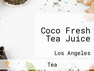 Coco Fresh Tea Juice